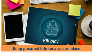 Protect Personal Data Internet